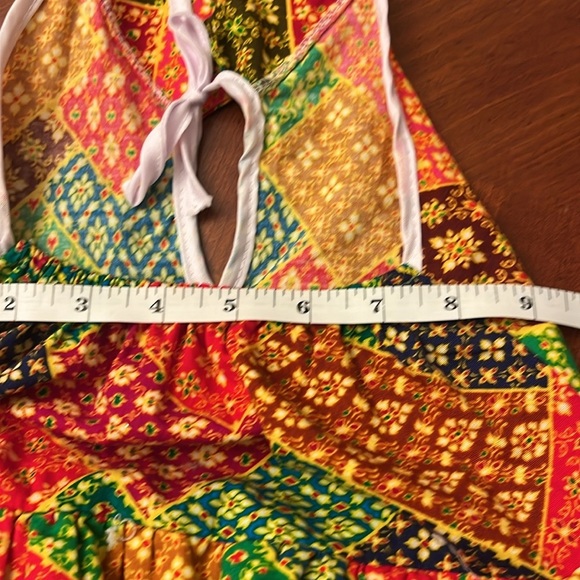 Vintage Toddler Halter Balloon Dress 3T - Picture 8 of 8